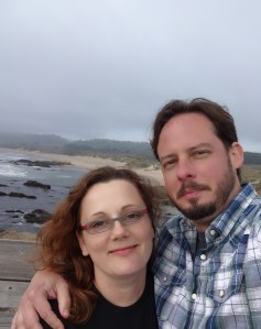 Capital Science Communicator Sarah Swenty with husband Aaron enjoying the California coast. (Photo courtesy of Sarah Swenty)