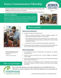 2015 Fall Recruitment Flier