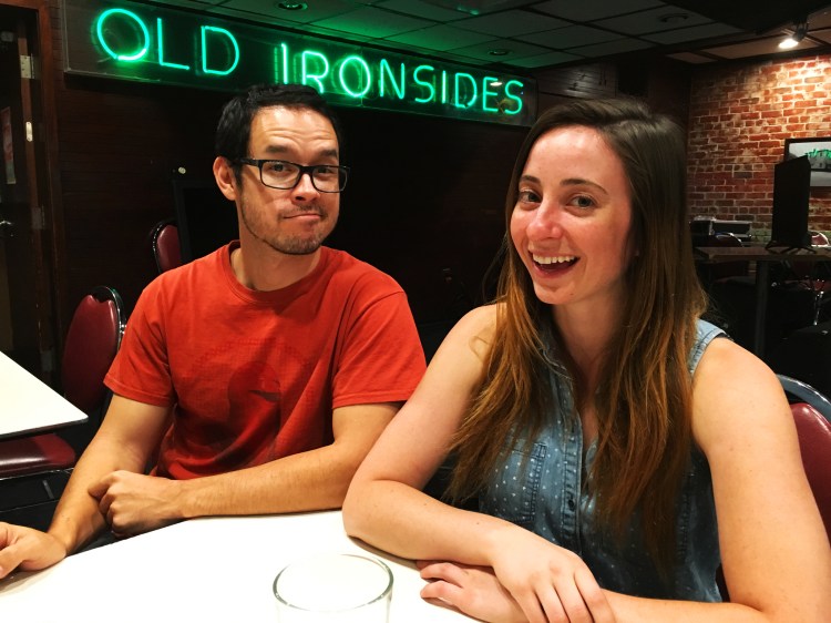 Sac Science Distilled founders Bobby Castagna and Nicole Soltis.