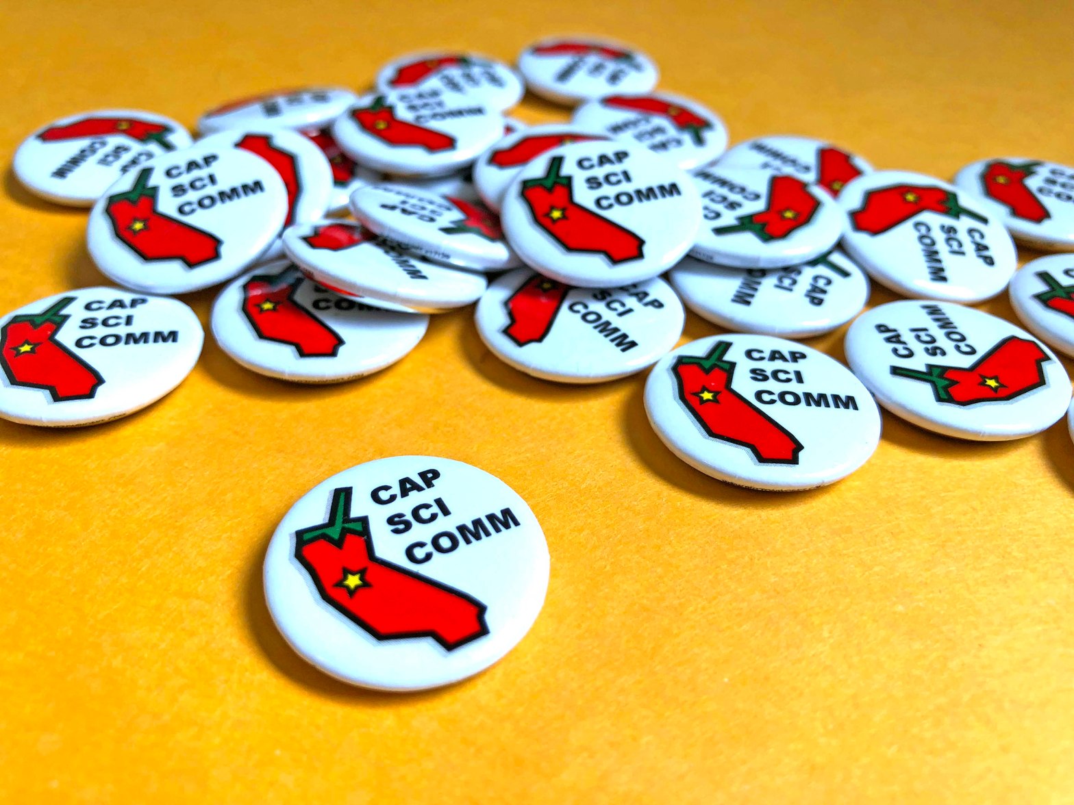 CapSciComm logo buttons still